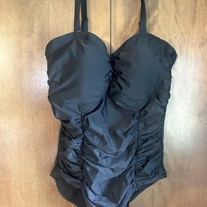 Torrid Black Swim One piece